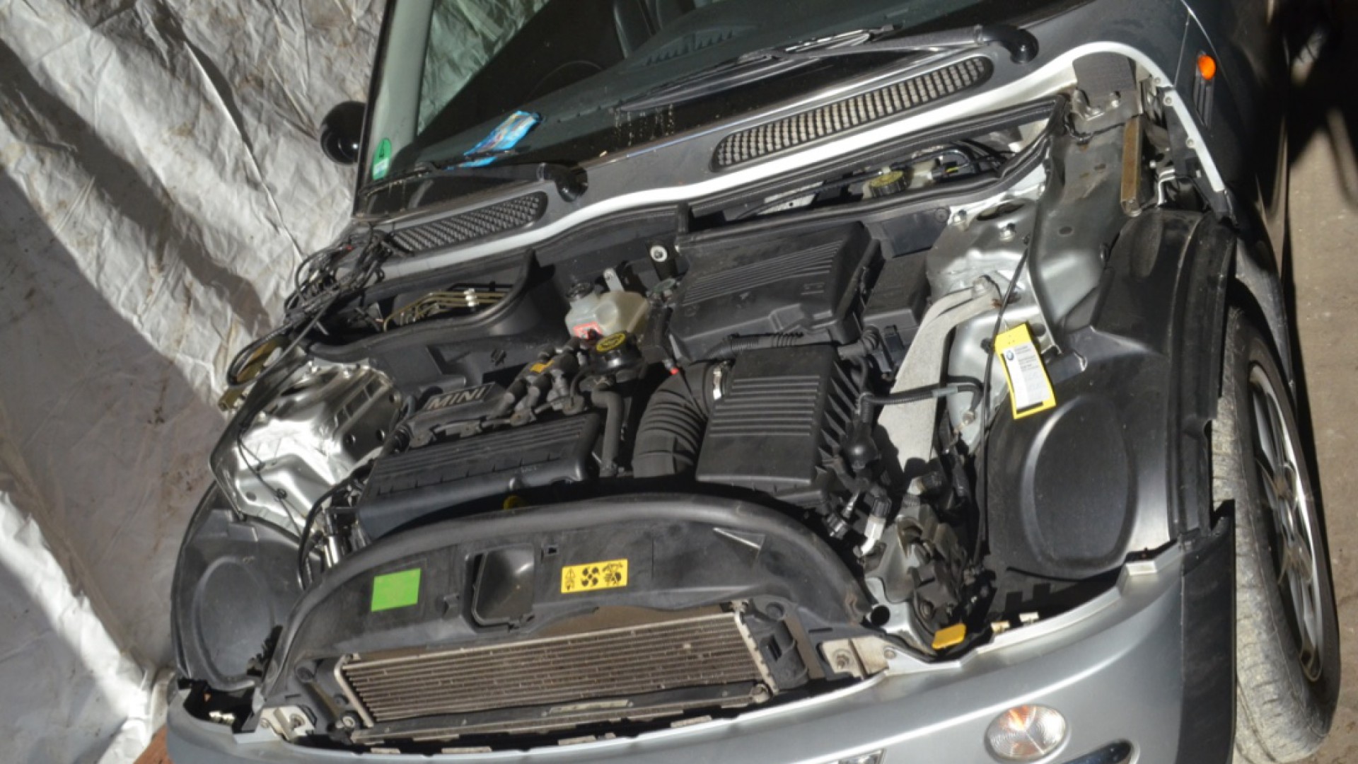 BMW Mini R50 mit Verbrennungsmotor